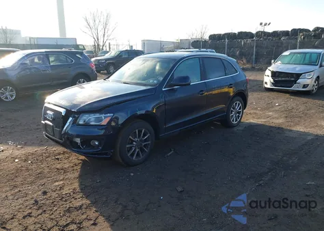 2011 Audi Q5 2.0T Premium from USA, damaged, VIN WA1LFAFP0BA099075